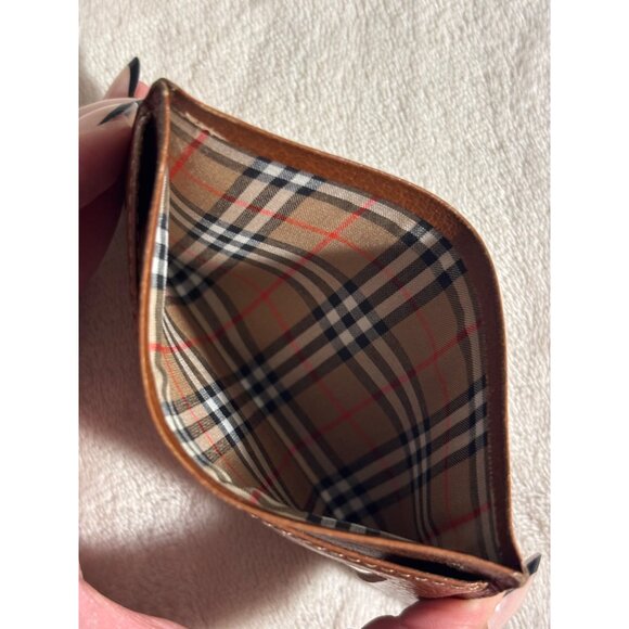 Burberrys Leather Card Holder Wallet - Picture 4 of 5